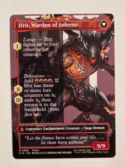 Clive, Ifrit's Dominant M0385 Regular (Borderless) Final Fantasy MTG NM - Image 2