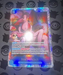 One Piece Card Game Boa Hancock OP03: Pillars of Strength OP03-026 SR Foil EN - Image 1