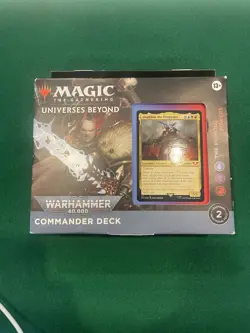 WOTC MTG Universes Beyond Warhammer 40K Commander Deck - The Ruinous Powers - Image 1