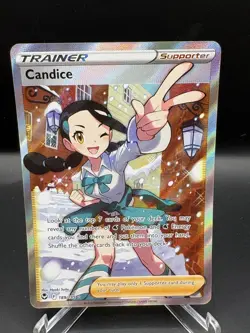 Candice (Full Art) 189/195 SWSH12: Silver Tempest - Pokemon Card - NM - Image 1