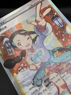 Candice (Full Art) 189/195 SWSH12: Silver Tempest - Pokemon Card - NM - Image 4