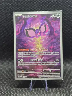 Pokemon TCG Pecharunt 129 Shrouded Fable Black Star Promo Sealed - Image 1