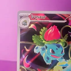 Ivysaur 134/132 Illustration Rare Mega Evolution Pokemon Holo Near Mint - Image 2