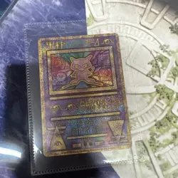 Ancient Mew Pokemon Card and Mewtwo Strikes Back Movie Pamphlet BRAND NEW JAPAN - Image 2