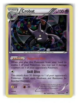 Crobat 033/119 Holo Promo Miscellaneous Cards & Products Pokemon Holo LP - Image 1