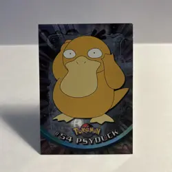 2000 Topps Pokemon TV FOIL Psyduck #54 — TCG - Image 1