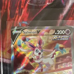 Pokemon Sylveon V 184/203 Evolving Skies Alt Full Art Holo Ultra Rare - Image 2