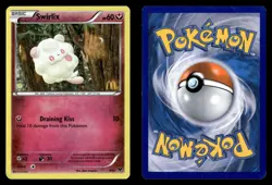 Swirlix 9/12 Promo Holo McDonald's Promos 2014 Pokemon Card - Image 1