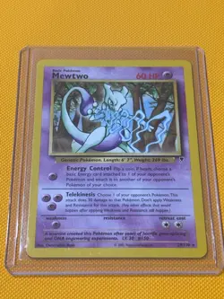 Mewtwo 29/110 Non-Holo Rare - 2002 Legendary Collection - WoTC Pokemon TCG - LP - Image 1