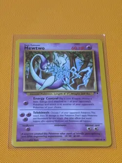 Mewtwo 29/110 Non-Holo Rare - 2002 Legendary Collection - WoTC Pokemon TCG - LP - Image 4