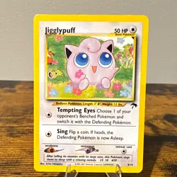 The Pokemon Company Jigglypuff 8/18 Southern Islands Promo Regular Eng 2001 - Image 1