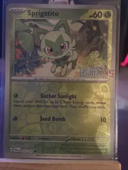 Pokemon Sprigatito 012/193 Stamped Paldea Evolved Pokemon Near Mint - Image 1