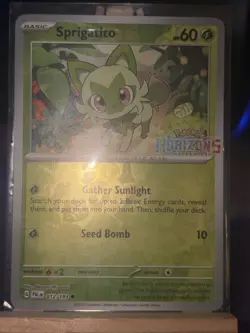 Pokemon Sprigatito 012/193 Stamped Paldea Evolved Pokemon Near Mint - Image 2