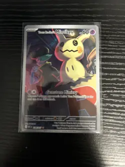 Pokemon TCG Team Rockets Mimikyu IR 238/217 Ascended Heroes NM - Image 1
