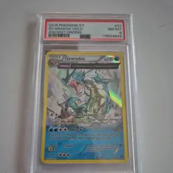 2015 Pokemon XY Gyarados-Holo PSA 8 NM-MT 21/98 Ancient Origins - Image 1