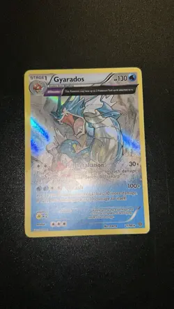 2015 Pokemon XY Ancient Origins Gyarados Holo - #21/98 - Image 3