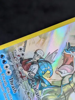 Gyarados Holo 21/98 Ancient Origins Pokemon Card 2015 Creased/Played - Image 2
