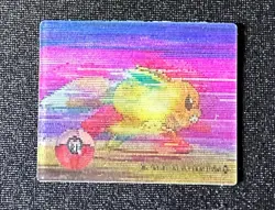 Pokemon Japanese Meiji Super Change Lenticular 3D Card #13 Eevee - Image 2