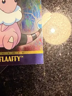 Pokemon - HOLO FOIL 2000 Topps Pokemon TV Animation JOHTO Flaaffy #180 - Image 5