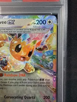 2025 POKEMON PRE EN-PRISMATIC EVOLUTIONS SURPRISE BOX EXCLUSIVE EEVEE EX PSA 10 - Image 5