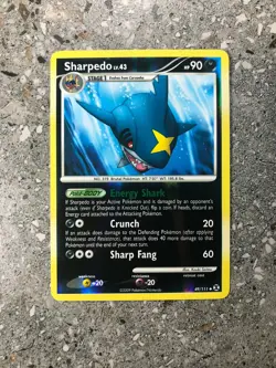 Pokemon TCG Cards Sharpedo 49/111 Rising Rivals Reverse Holo NM - Image 1