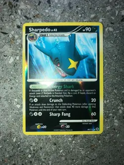 Pokemon TCG Cards Sharpedo 49/111 Rising Rivals Reverse Holo NM - Image 3