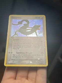 Deck exclusive Rayquaza 22/107 Holo Rare Eng 2005 80 HP - Image 2