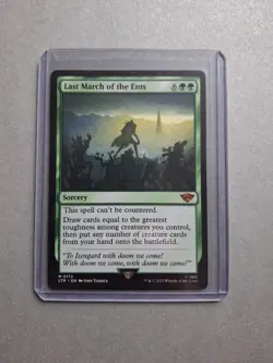Last March of the Ents #172 (NM) Lord of the Rings LTR Magic MTG - Image 1