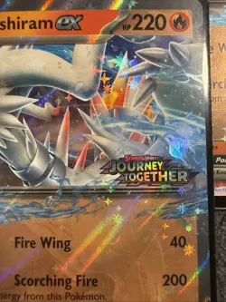 Reshiram ex Pokemon TCG Journey Together Jumbo Stamped Promo Card 030/159 - Image 4