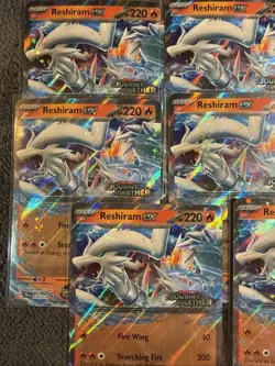 Reshiram ex Pokemon TCG Journey Together Jumbo Stamped Promo Card 030/159 - Image 5