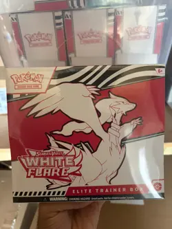 🤍 White Flare Pokemon Elite Trainer Box ETB New & Sealed 🔥📦✨ - Image 2