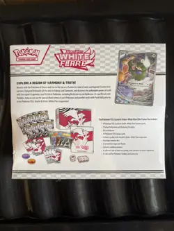 🤍 White Flare Pokemon Elite Trainer Box ETB New & Sealed 🔥📦✨ - Image 3