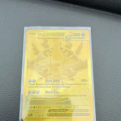Nintendo Pokemon TCG Mega Darkrai EX Black & White 120/084 Holo Gold Full Art - Image 1