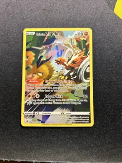 Galarian Zapdos SWSH283 NM -Ultra Rare Pokemon Card- Black Star Promo (3q) - Image 1