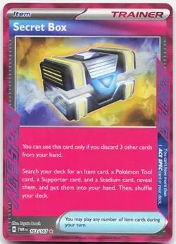 Secret Box 163/167 ACE SPEC Rare Twilight Masquerade Pokemon Holo Near Mint - Image 1