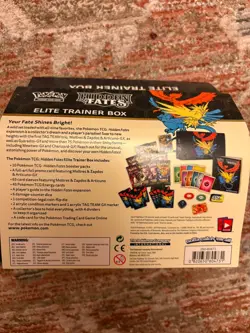 Pokemon Hidden Fates Elite Trainer Box OPENED No Promo Card Opened Packs Cards 820650804731 - Image 2