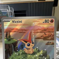 The Pokemon Company Pokemon TCG Victini SVP 208 Holo Promo EN 2025 - Image 2