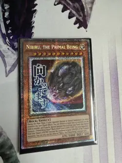 Yugioh Nibiru, the Primal Being (Starlight Rare) RA05-EN094 Rarity Collection 5 - Image 1