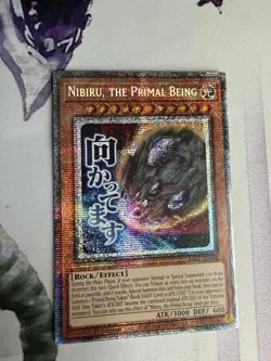 Yugioh Nibiru, the Primal Being (Starlight Rare) RA05-EN094 Rarity Collection 5 - Image 2