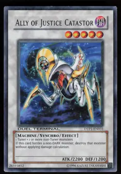 Ally of Justice Catastor DTP1-EN031 Duel Terminal - Preview YU-GI-OH - Image 1