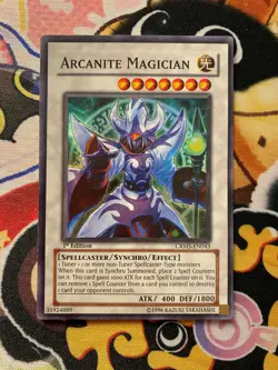 CRMS-EN043 Arcanite Magician Super Rare Yugioh 1st - Image 1