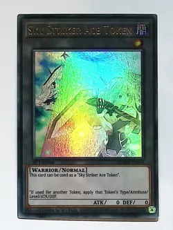 Sky Striker Ace Token - MAMA-EN013 - Ultra Rare - 1st Edition Yugioh - Image 1