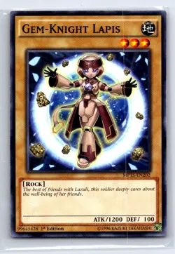 Gem-Knight Lapis Common 2015 Mega-Tins Mega Pack MP15-EN202 LP - Image 1