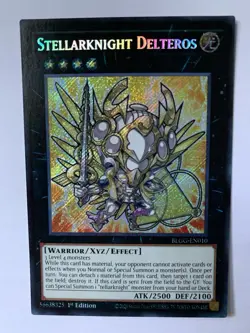Stellarknight Delteros (Chibi Artwork) - Secret Rare - BLGG-EN010 - NM - Image 1