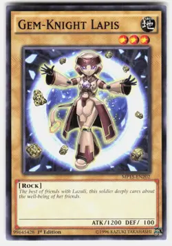 Gem-Knight Lapis MP15-EN202 Yu-Gi-Oh 1st Edition Lightly Played - Image 2