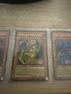 Yugioh Sacred Beast Trio Raviel Uria Hamon Ultra Rare SOI-EN001-3 Unlimited - Image 2