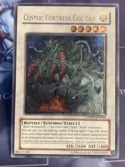 Cosmic Fortress Gol'Gar CRMS-EN044 Ultimate Rare Unlimited - Image 1
