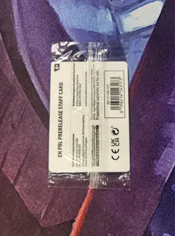 Pokemon Sealed Pitch Black prerelease STAFF promos pack - Image 2