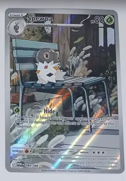 Spewpa Holo Illustration Rare ME03: Perfect Order 089/088 NM - Image 1