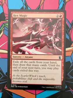 MTG Marvel: Super Heroes Uncommon HEX MAGIC NM - Image 1